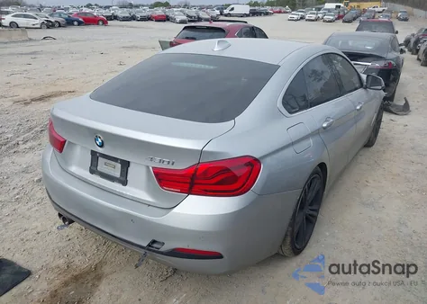 2018 BMW 430I Gran Coupe z USA, uszkodzony, nr VIN WBA4J1C58JBG79064